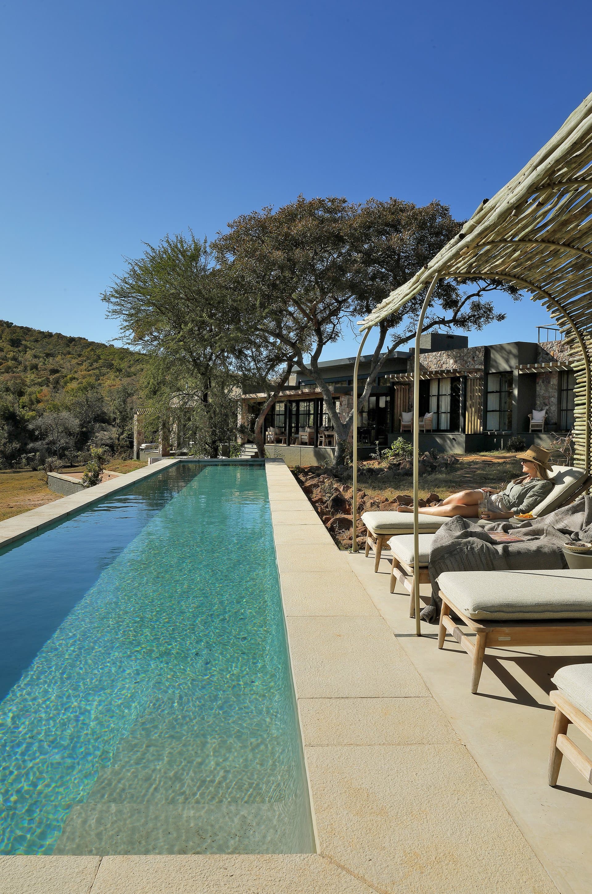 20 metre lap pool at PulaHouse