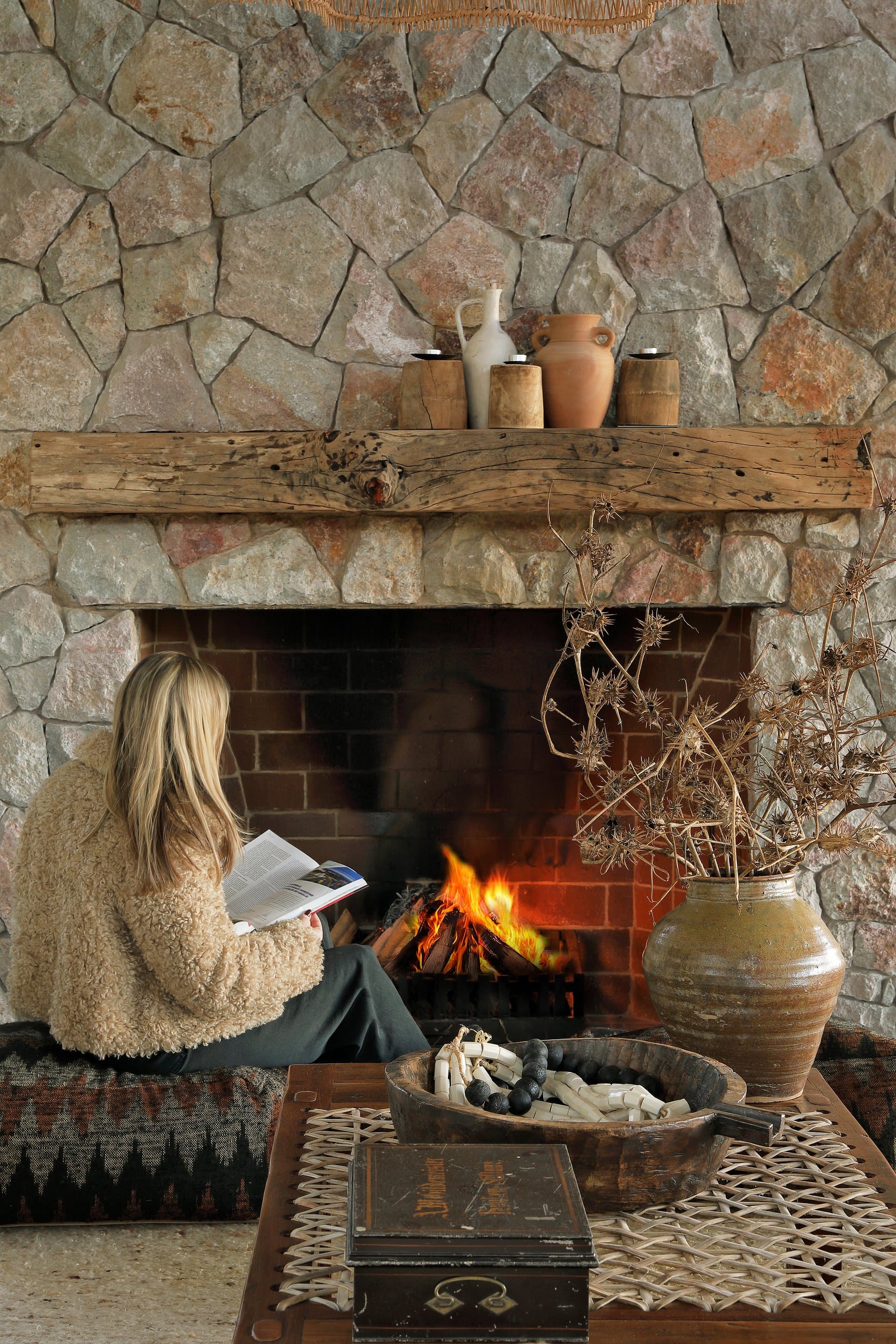 Explore the lodge interiors and amenities